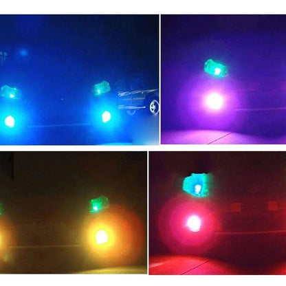 Protective Decoration Flash Point Car Light Membrane /Lamp Sticker, Size: 195cm x 30cm, Matte Black, Dark Blue, Grey Black, Dark Black, Baby Blue, Fluorescent Green, Pink, Crystal Green
