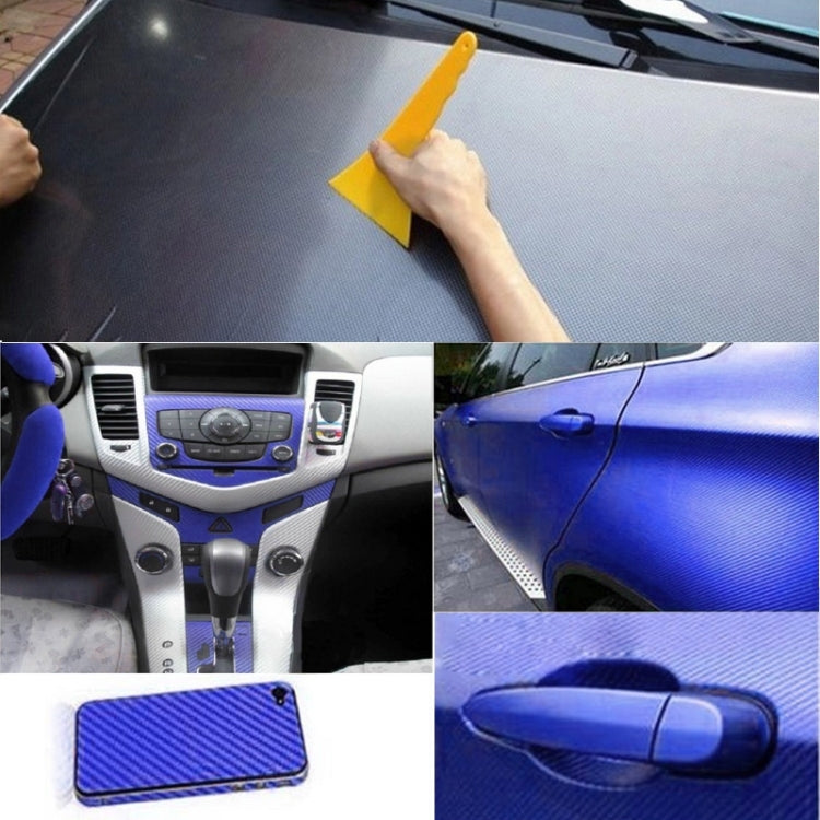 Car Decorative 3D Carbon Fiber PVC Sticker, Size: 127cm x 50cm