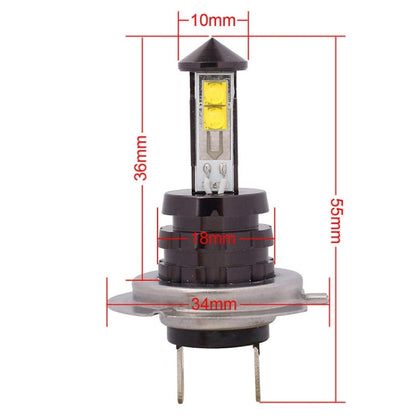 H7 20W 800LM White Light 4 CREE XT-E LED Car Fog Light Headlight Bulb, DC 12-24V, H7