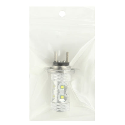 H7 60W White 12 CREE LED Fog Light for Vehicles, DC 12-30V, H7