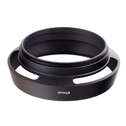 49mm Metal Vented Lens Hood for Leica, 49mm