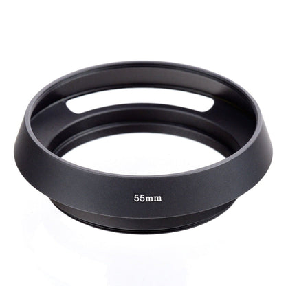Metal Vented Lens Hood for All Leica Lens with 55mm Filter Thread, 55mm