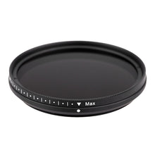 52mm ND Fader Neutral Density Adjustable Variable Filter ND 2 to ND 400 Filter, 52mm