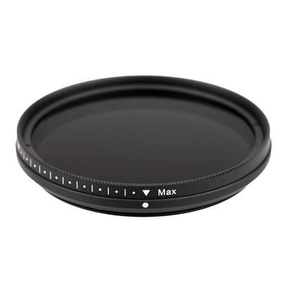 52mm ND Fader Neutral Density Adjustable Variable Filter ND 2 to ND 400 Filter, 52mm