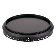 52mm ND Fader Neutral Density Adjustable Variable Filter ND 2 to ND 400 Filter, 52mm