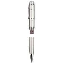 3 in 1 Laser Pen Style USB Flash Disk, Silver (8GB), 8GB (Silver)