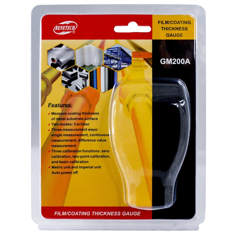 BENETECH GM200A Film/Coating Thickness Gauge, GM200A