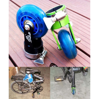 OQSPORT Folding Bicycle Auxiliary Wheel Booster Wheel