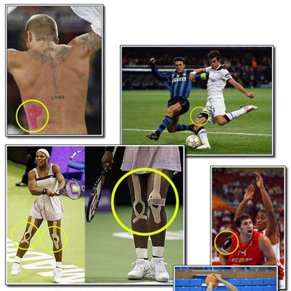 Waterproof Kinesiology Tape Sports Muscles Care Therapeutic Bandage, Size: 5m(L) x 2.5cm(W), Size: 5m x 2.5cm