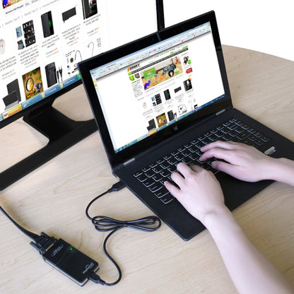 USB 2.0 to VGA, DVI, HDMI Adapter, Resolution: 1280*1024, Resolution: 1920*1080