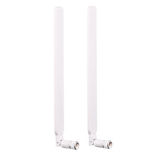 2 PCS B593 5dBi SMA Male 4G LTE Router Antenna, B593 5dBi Antenna White, B593 5dBi Antenna Black