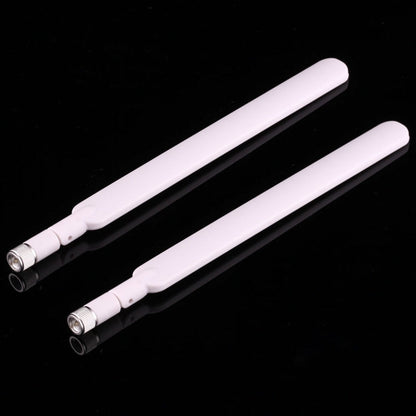 2 PCS B593 5dBi SMA Male 4G LTE Router Antenna, B593 5dBi Antenna White, B593 5dBi Antenna Black
