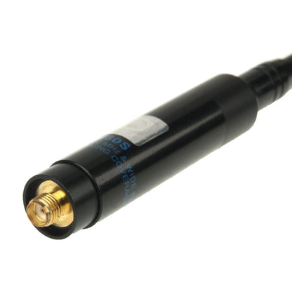 RH660S Dual Band 144/430MHz High Gain SMA-F Telescopic Handheld Radio Antenna for Walkie Talkie, Antenna Length: 108.5cm