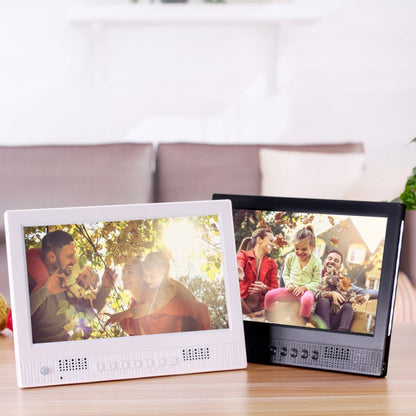 10.1 inch LED Display Multi-media Music & Movie Player Digital Photo Frame with Remote Control, Allwinner E200s Program, Support USB-Disk / SD Card, Body Sensor, Built in Stereo Speaker, 10.1 inch, 10.4 inch