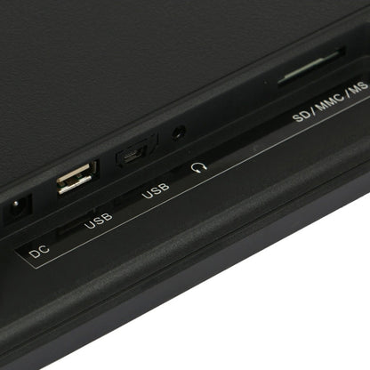 14 inch LED Display Multi-media Digital Photo Frame with Holder & Music & Movie Player, Support USB / SD / MS / MMC Card Input