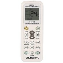 Chunghop K-1028E 1000 in 1 Universal A/C Remote Controller with Flashlight, K-1028E with Flashlight