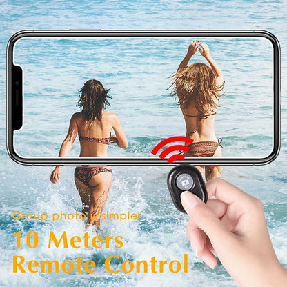 BRCMCOM Chip Universal Bluetooth 3.0 Remote Shutter Camera Control Self-timer, White, Black