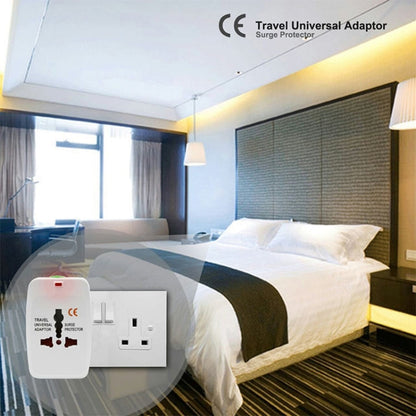 All in 1 (EU + AU + UK + US Plug) World Universal Travel Adaptor, Travel Adaptor