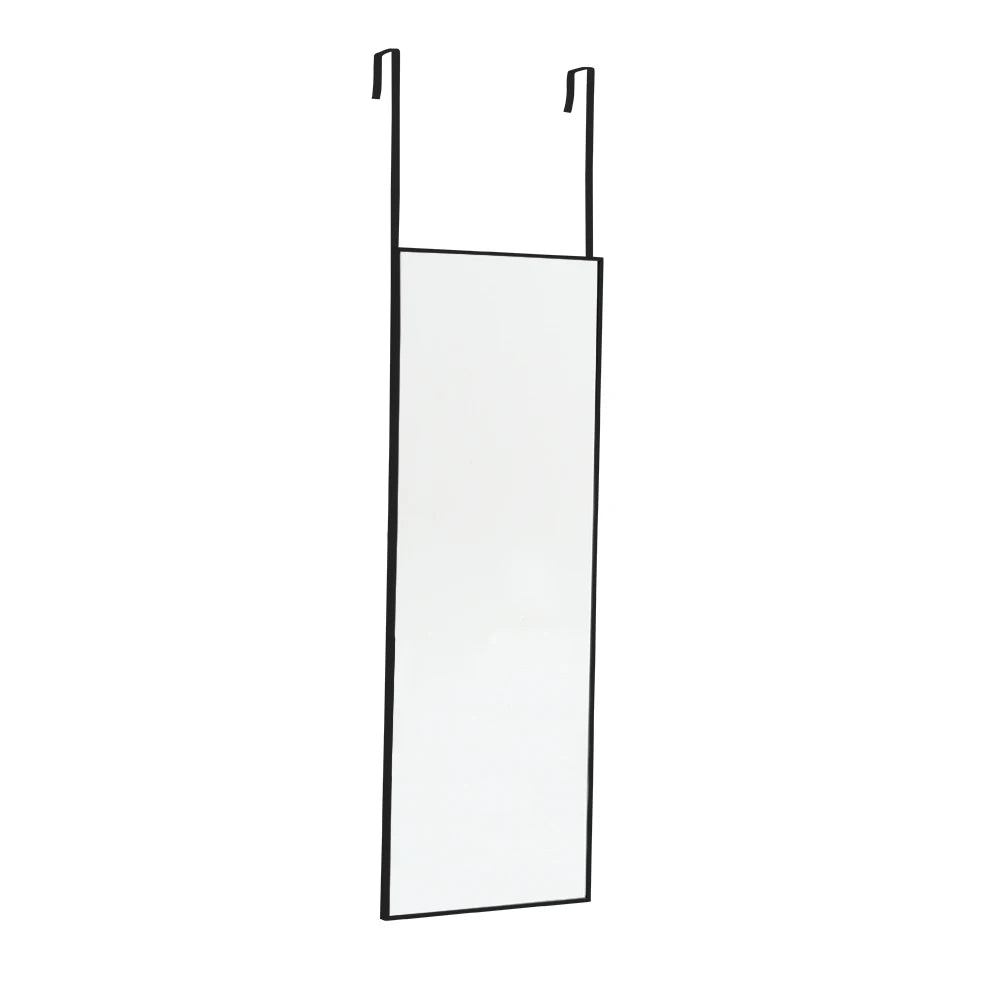 Metal Frame Over the Door Full Length Mirror, 28cm W x 78cm H