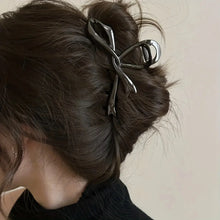 1 Multi-color Irregular Bow Large Grab Clip WOMEN'S Back Hair Clip Simple Design Advanced Sense Shark Clip Suitable for Daily US