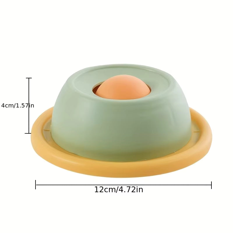 TUGME Interactive Pet Cat Licking Food Toys Anti-slip Pet Slow Feeder for Cats Funny Kitten Licking Plate Cat Accessories