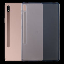 For Samsung Galaxy Tab S7 Plus 0.75mm Shockproof Outside Glossy Inside Frosted TPU Protective Case, For Samsung Galaxy Tab S7 Plus