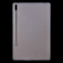 For Samsung Galaxy Tab S7 Plus 0.75mm Shockproof Outside Glossy Inside Frosted TPU Protective Case, For Samsung Galaxy Tab S7 Plus