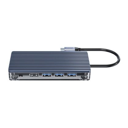 ORICO WB-11P 10 in 1 Type-C Transparent HUB, WB-11P