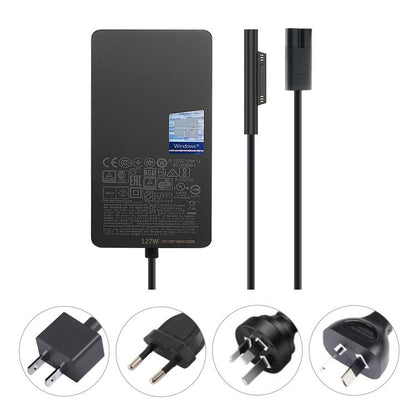 127W 15V 8A  AC Adapter Charger For Microsoft Surface Book 3 1932, UK Plug, UK Plug, EU Plug, US Plug, AU Plug