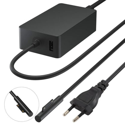 127W 15V 8A  AC Adapter Charger For Microsoft Surface Book 3 1932, UK Plug, UK Plug, EU Plug, US Plug, AU Plug