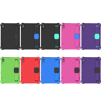 Honeycomb Design EVA + PC Material Four Corner Anti Falling Flat Protective Shell with Strap, For Lenovo Tab M10 TB-X505X/F, For Lenovo Smart Tab M10 TB-605F, For Lenovo Smart Tab M10 TB-606F
