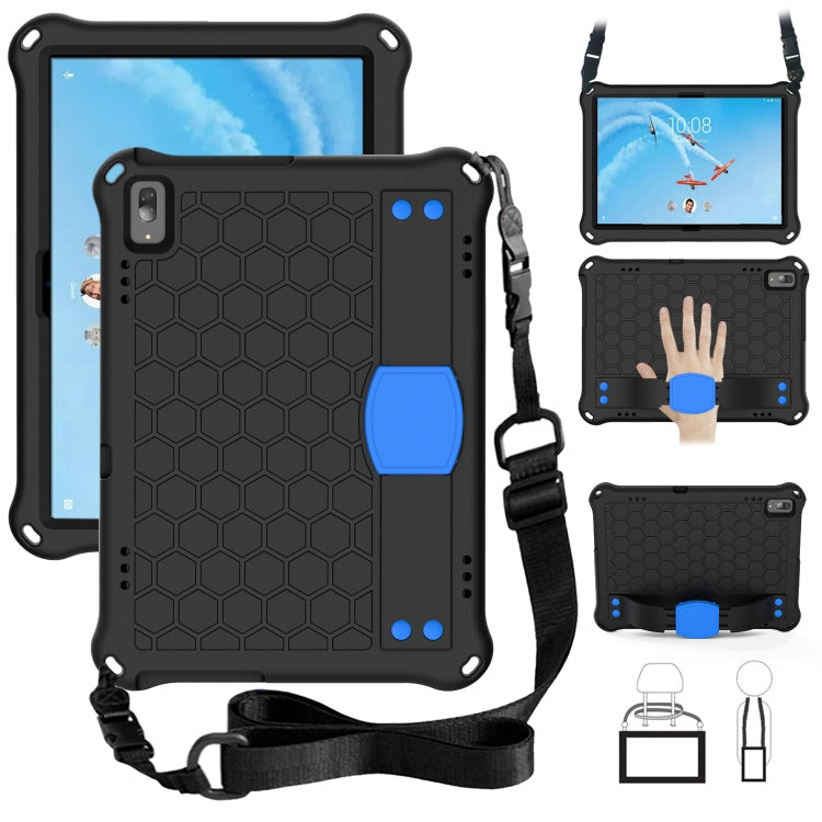 Honeycomb Design EVA + PC Material Four Corner Anti Falling Flat Protective Shell with Strap, For Lenovo Tab P10 TB-X705F/L, For Lenovo Tab E10 TB-X104F