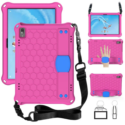 Honeycomb Design EVA + PC Material Four Corner Anti Falling Flat Protective Shell with Strap, For Lenovo Tab P10 TB-X705F/L, For Lenovo Tab E10 TB-X104F