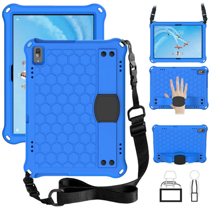 Honeycomb Design EVA + PC Material Four Corner Anti Falling Flat Protective Shell with Strap, For Lenovo Tab P10 TB-X705F/L, For Lenovo Tab E10 TB-X104F
