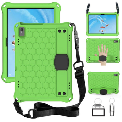 Honeycomb Design EVA + PC Material Four Corner Anti Falling Flat Protective Shell with Strap, For Lenovo Tab P10 TB-X705F/L, For Lenovo Tab E10 TB-X104F