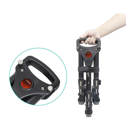 YUNTENG 900 Aluminium Alloy Camera Tripod Foot Wheel Tripod Pulley Base, Load 15KG, 900