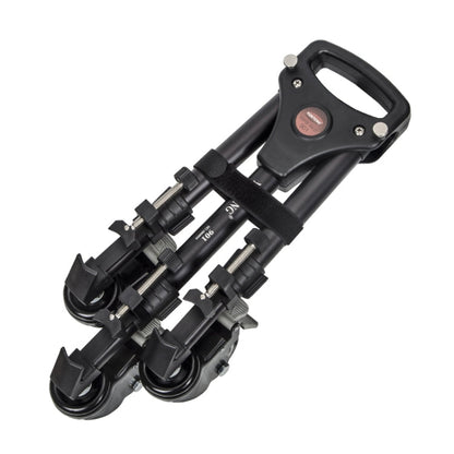 YUNTENG 901 Aluminium Alloy Camera Tripod Foot Wheel Tripod Pulley Base, Load 30KG, 901