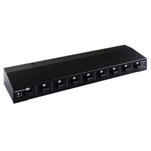 100W 2 In 8 Out Power Amplifier Loudspeaker Box Switcher