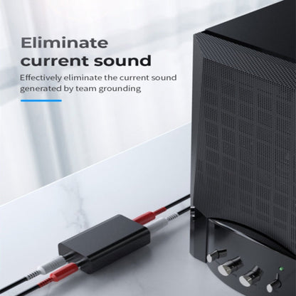 G1 RCA Audio Common Ground Isolator Anti-jamming Noise Reduction Filter Eliminates Bluetooth Receiver, G1 RCA