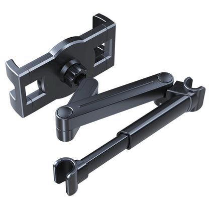 A081+X159 Car Backseat Headrest Tablet Bracket Long Arm Collapsible Mount, A081+X159