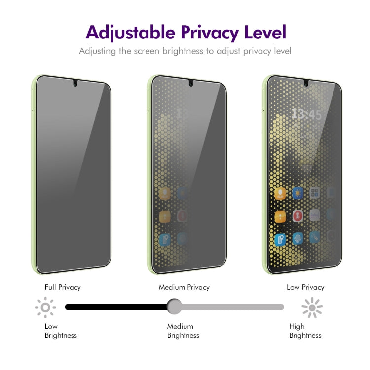 ENKAY Hat-Prince 28 Degree Anti-peeping Privacy Tempered Glass Film, For Samsung Galaxy A25 5G, For Samsung Galaxy S23 FE 5G, For Samsung Galaxy F54, For Samsung Galaxy A24 4G, For Samsung Galaxy S23+ 5G, For Samsung Galaxy S23 5G