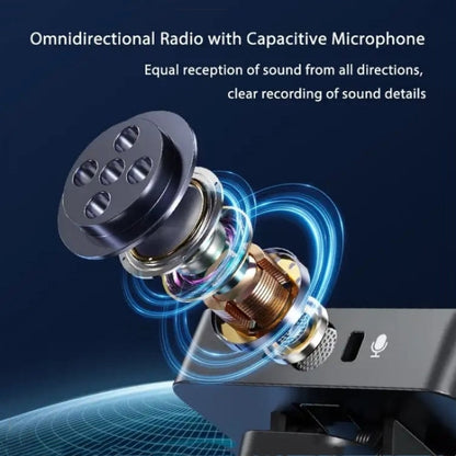 SX39 For iPhone Lavalier Wireless Noise Reduction Microphone with Dual Transmitter + Receiver, For iPhone