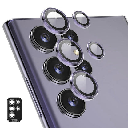 ENKAY Hat-Prince 9H Rear Camera Lens Aluminium Alloy Tempered Glass Film, For Samsung Galaxy S24 Ultra 5G, For Samsung Galaxy S24 5G, For Samsung Galaxy S24+ 5G