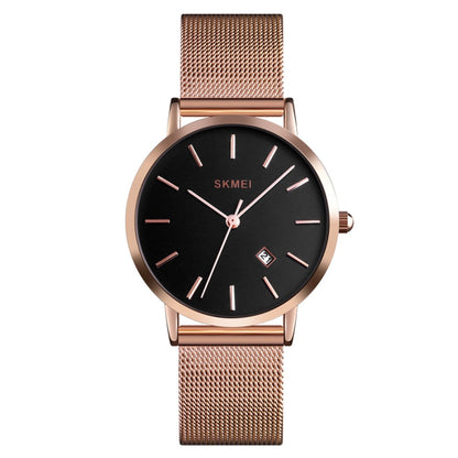 SKMEI 1530 Fashion Europe And America Simple Business Women Wristwatch Elegant Thin Female Student Quartz Watch