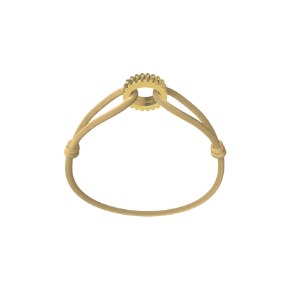 Golden Regent Cord Bracelet