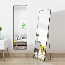 【Breeins】Modern Rectangular Metal Floor Mirror Full Length Mirror Multi Color Size Bedroom Livingroom Bathroom Home Decorat