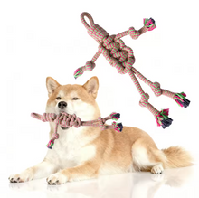 Indestructible Cotton Chew Rope for Aggressive Chewers Perfect Tug-of-War Pet Toy for Small & Medium Breeds