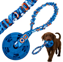 Durable Dog Chew Toy Natural Rubber Ball Textured Non Toxic Wear Bite Resistant Interactive Play for Medium Large Breeds