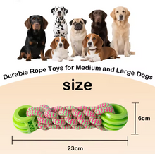Interactive Durable Chewing Distractor Pet Chew Toy TPR Rubber for Dental Cleaning and Separation Anxiety