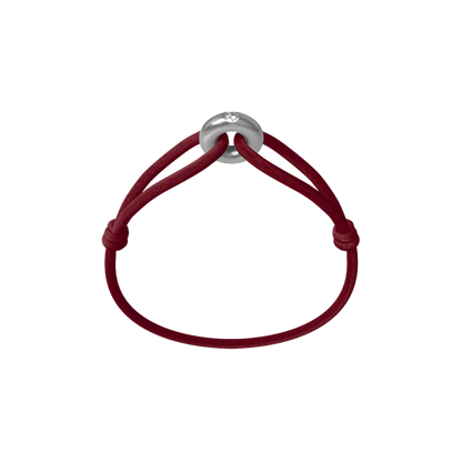 Silver Soho Diamond Cord Bracelet